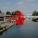 The Floating Cinema Nilsson Pflugfelder, Open Architecture Challenge, Nina Pope, Karen Guthrie, art pavilion, London architecture, floating architecture, temporary architecture, mobile cinema, architecture competition