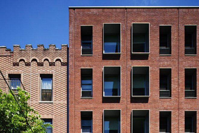 The Hegeman, Cook+Fox, leed silver, common ground community, brooklyn, social housing, green roof