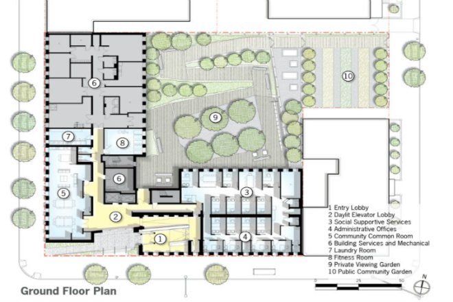 The Hegeman, Cook+Fox, leed silver, common ground community, brooklyn, social housing, green roof