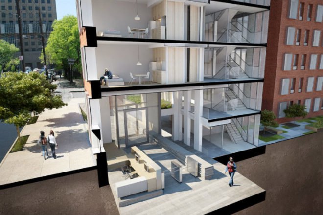 The Hegeman, Cook+Fox, leed silver, common ground community, brooklyn, social housing, green roof