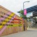 The Movement Cafe, Morag Myerscough, greenwich, pop up cafe, cargotecture, container cafe, temporary cafe, reclaimed materials