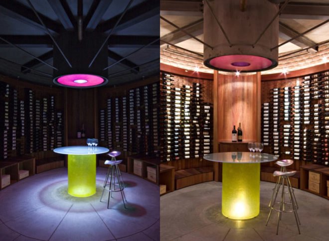 Thurston Wine House, Jones Studio, Arizona, Paradise Valley, Brick, Thermal Storage, Underground, Wine, Eddie Jones, GM Hunt Builders
