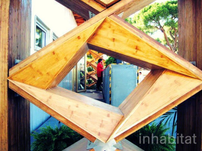 Tongji University, Solar Decathlon, Para Ecohouse, sustainable design, Daoism, off-grid, solar power, photovoltaics, mortise and tenon, bamboo, state of the art, prefabricated design, energy efficient, european solar decathlon, 2012 solar decathlon, 2012 european solar decathlon