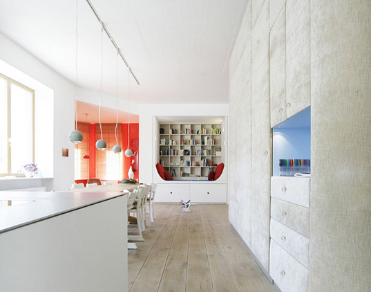Heidelberg Townhouse Renovation Radius Ingenieure, historic building renovation, daylit home, residential architecture, flexible interior, German architecture
