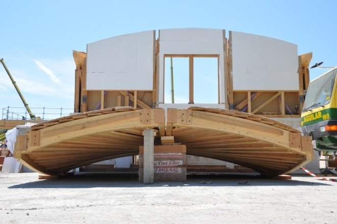 Arts et Métiers, France, Italy, Solar Decathlon, Madrid, SDE 2012, Astonyshine, green design, sustainable design, eco-design, solar power, prefab, high performance, freestone,