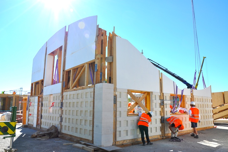 Arts et M&eacute;tiers, France, Italy, Solar Decathlon, Madrid, SDE 2012, Astonyshine, green design, sustainable design, eco-design, solar power, prefab, high performance, freestone,