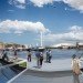 baca architects, zm architecture, canting basin, glasgow scotland, floating village, floating houses, riverr clyde