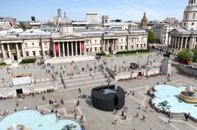 BE OPEN Sound Portal, London Design Festival, sound installation, Trafalgar Square, sound experience