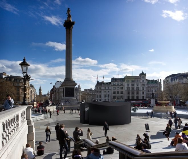 BE OPEN Sound Portal, London Design Festival, sound installation, Trafalgar Square, sound experience