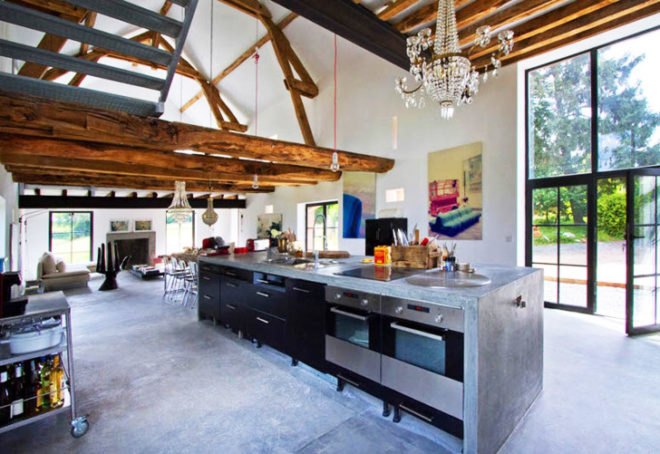 Joséphine Gintzburger, interior design, renovation, architecture, france, Burgundy, barn, reclaimed