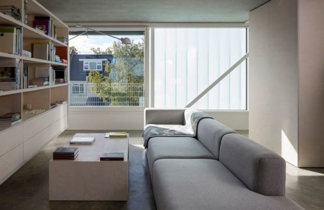Carl Turner Architects, London, Slip House, Victorian row house, sustainable design, solar energy, rainwater harvesting, glass, transparency, daylight