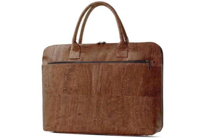Corkor, laptop bag, cork, cork laptop bag, cork bag,