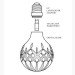 Lee Broom, UK, interior design, crystal bulb, lighting, LED, Cumbria Crystal