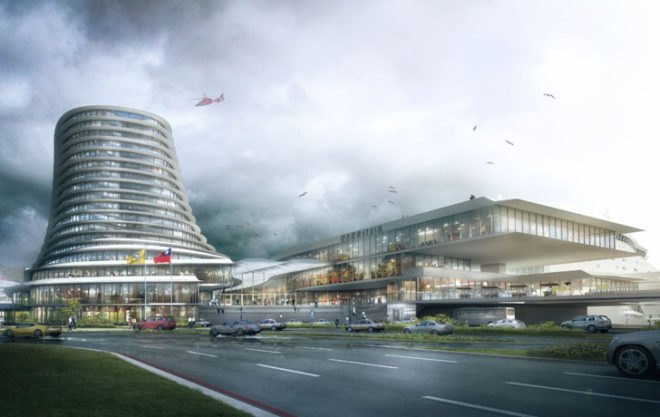 de Architekten, Keelung Terminal, Taiwan, Keelung, natural ventilation, energy efficient building