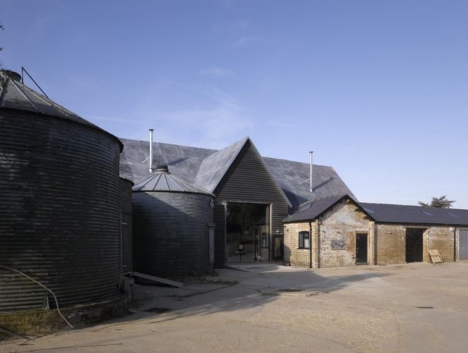 Feeringbury, Upcycled, Medieval Barn, architecture, restoration, reclaimed wood, reclaimed metal, Hudson Architects