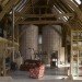 Feeringbury, Upcycled, Medieval Barn, architecture, restoration, reclaimed wood, reclaimed metal, Hudson Architects