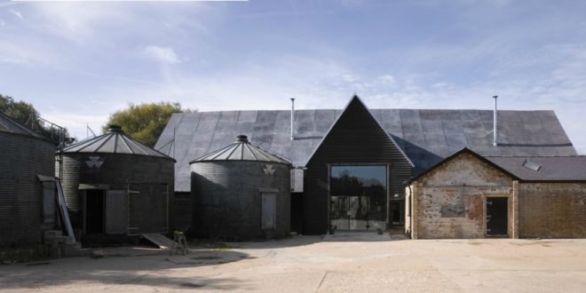 Feeringbury, Upcycled, Medieval Barn, architecture, restoration, reclaimed wood, reclaimed metal, Hudson Architects