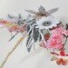 flower construction, collage, anne ten donkelaar, netherlands, flowers, detail, sustainable design, eco art, green art
