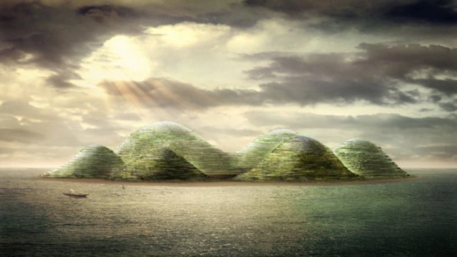 havvada, dror benshetrit, artificial island, istanbul, turkey, black sea, sea of marmara, domes, city