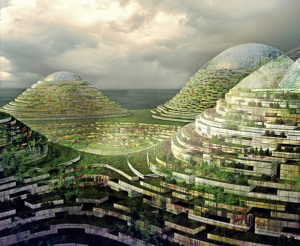 havvada, dror benshetrit, artificial island, istanbul, turkey, black sea, sea of marmara, domes, city