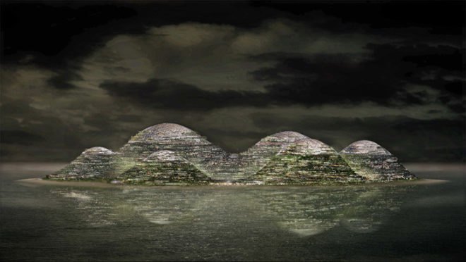 havvada, dror benshetrit, artificial island, istanbul, turkey, black sea, sea of marmara, domes, city