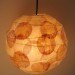 Lampada, Coffee Filter Lamp, Etsy, upcycled, light fixture, pendant lamp, coffee filters, handmade