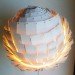 Michelle Whale, last light lamp, business card lamp, recycled business cards, Active Architecture ltd, sustainable design, green design, green lamp, recycled lamp, green products