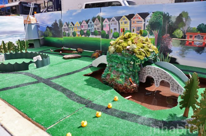 urban putt, miniature golf, golden gate park, park(ing) day, parking day, pop-up park, public space, urban design, green design, sustainable design, gardening, parking meter park, parklet, rebar studio, public art, urban intervention, art, san francisco