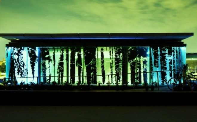 Solar Decathlon, Madrid, Basque, Ekihouse, prefabricated design, self-sufficiency, energy efficiency, photovoltaics, rainwater harvesting, greywater recycling, perforated steel, modular, loft design, bespoke furniture