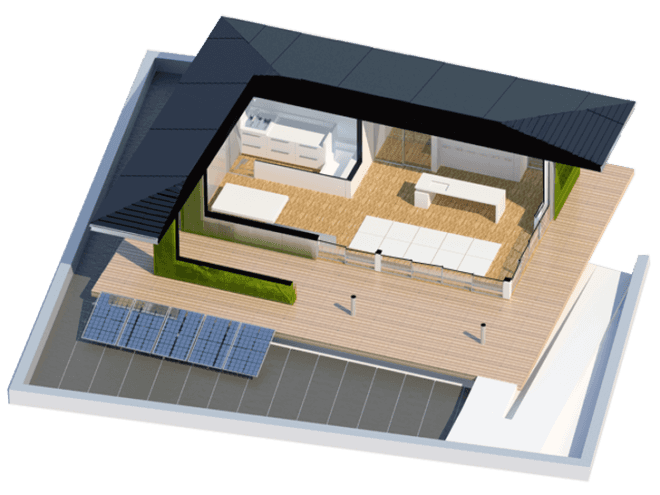Chiba University, self-sufficient lifestyle, solar power, solar decathlon, Japanese, inspired,