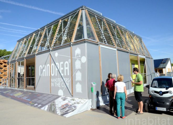 Team Rhône-Alpes, France, SDE 2012, Solar Decathlon Europe, Canopea, daylighting, modular design, urban design, green design, sustainable design, eco-design, villa solar, energy efficiency,