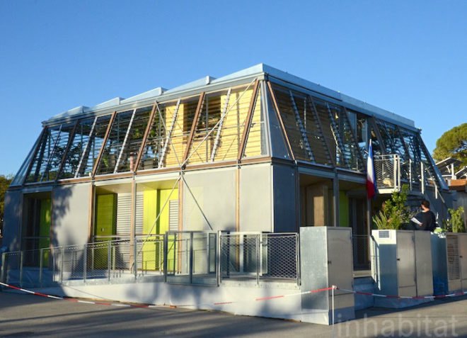 French Team Rhone Alpes Wins The 2012 European Solar Decathlon Competition, Solar Decathlon, SDE 2012, Solar Decathlon Europe, green design, sustainable design, eco-design, Madrid, clean tech, solar power, Canopea, Team Rhone-Alpes, France, architecture competition