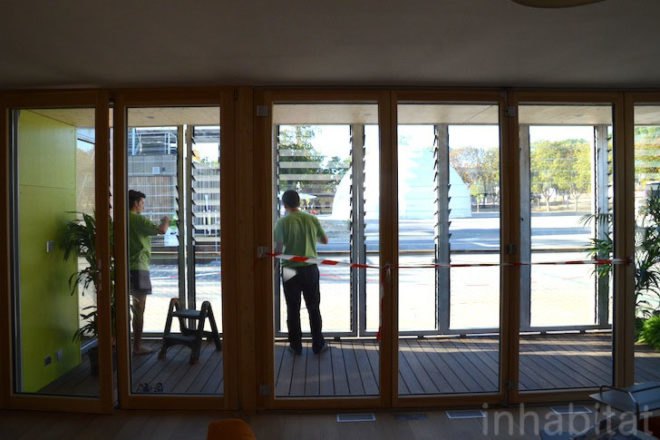 Team Rhône-Alpes, France, SDE 2012, Solar Decathlon Europe, Canopea, daylighting, modular design, urban design, green design, sustainable design, eco-design, villa solar, energy efficiency,