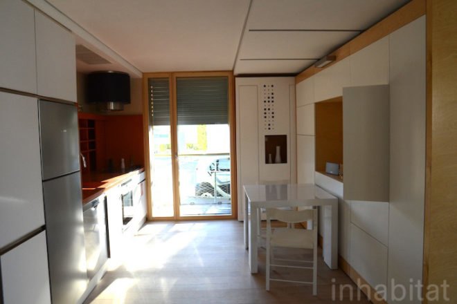 Team Rhône-Alpes, France, SDE 2012, Solar Decathlon Europe, Canopea, daylighting, modular design, urban design, green design, sustainable design, eco-design, villa solar, energy efficiency,
