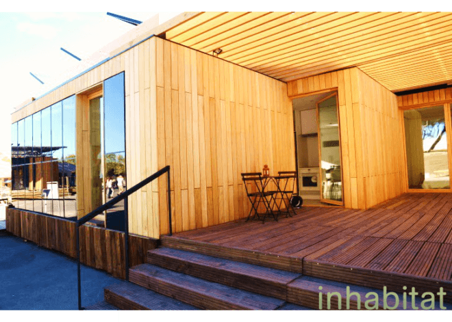 CEU, Valencia, SML System, prefabricated design, sustainable architecture, modular, photovoltaics, solar power, natural materials, energy efficiency,