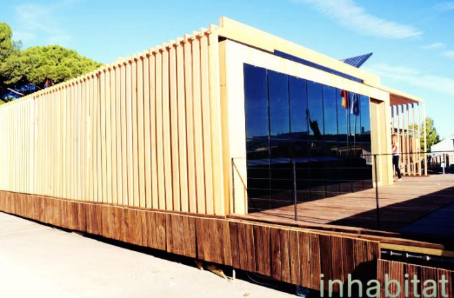 CEU, Valencia, SML System, prefabricated design, sustainable architecture, modular, photovoltaics, solar power, natural materials, energy efficiency,