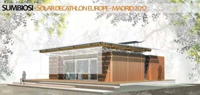 Solar Decathlon, SDE2012, Madrid, Team ABC, Aquitaine Bordeaux Campus, prefab, solar power, green design, sustainable design, eco-design, green roof, natural wastewater treatment, Spain, bioclimatic architecture, daylighting, passive solar heating