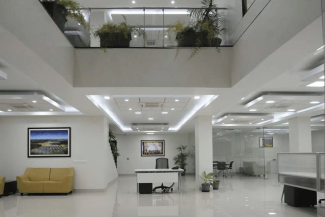 Sun Carrier Omega Building, net-zero energy, India, solar, photovoltaic