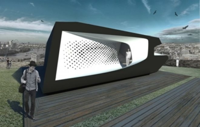Sunbloc, London, Solar Decathlon, Europe, Madrid, prefabricated design, solar energy, green design, sustainable design, eco-design, architecture, green walls, living walls