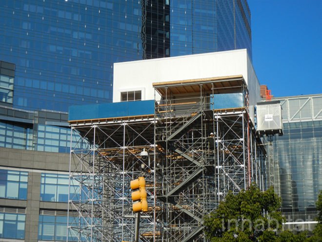 Art, art manhattan, art new york, art nyc, art upper west side, christopher columbus, Columbus Circle, columbus circle art, columbus circle news, discovering columbus, discovering columbus art, living room in columbus circle, Manhattan, modular space, nyc monument, pop-up art, pop-up space, public art fund, statue, tatzu nishi, tatzu nishi discovering columbus, temporary spaces, upper west side