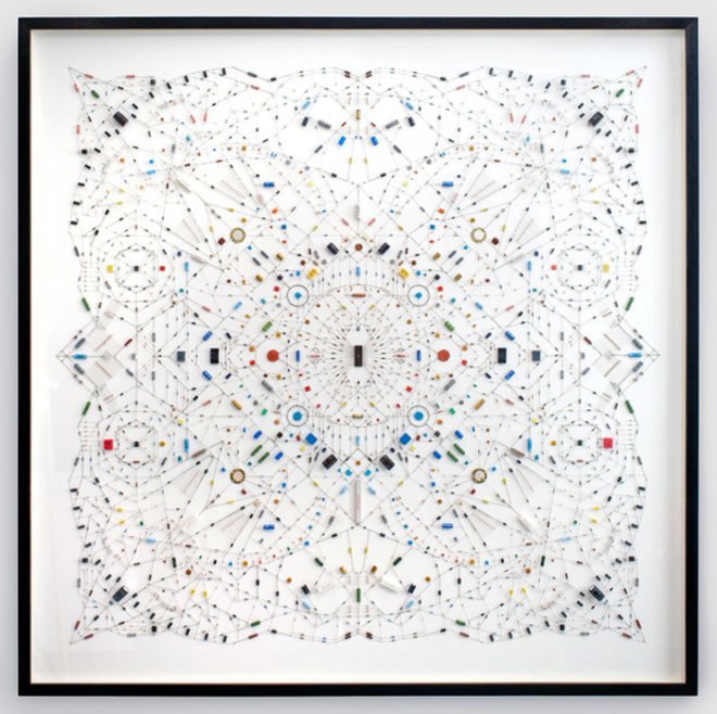 technological mandala, circuits, computer, solder, leonardo ulian