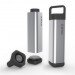 the square, water bottle, stainless steel, david mayer, ends