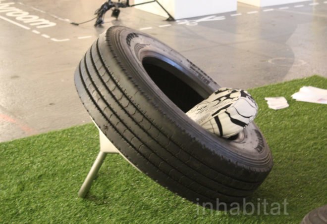 rene olivier , tire furniture, tyre furniture, tires, furniture, seating, rubber, chairs, tyres, recycling, sustainable design, green design, recycled design, green furniture, tire furniture, recycled tires