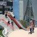 Transfer Accelerator Slide, architecture inspired by toys, playful architecture, green design, eco design, sustainable design, fun architecture