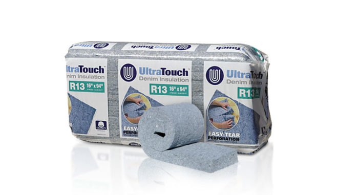ultratouch denim insulation, ultratouch, denim insulation, green insulation, healthy insulation, eco friendly insulation, recycled insulation, insulation alternatives