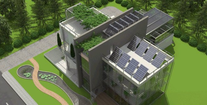 Villa Serra, design nobis, green design, eco design, sustainable design, green home, solar power, solar powered home, modern home, energy efficient home