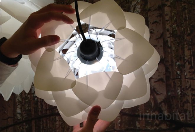 vita, Denmark, lamps, flat pack lighting, London Design Festival, 2012, Scandinavian, biomimicry, DIY, sustainable design, 100% design, green design, green lighting