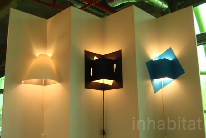 Now! Le Off, Paris Design Week, Paris, Les Docks, Cité de la Mode, Hisayo Sakamoto, Veronika Wildgrube, Well Well Designers, Beatrix Li-Chin Lus, Pierre Guillou, Henri Dejeant, paper, folded paper, pop-up, wood, fsc, cork, recycled wood, paper pulp, Green Products, Recycled Materials, Recycling / Compost, Botanical, DIY, Green Lighting, energy efficiency, design events
