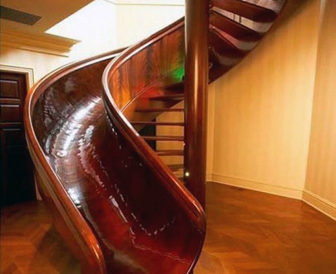 Slide Staircase, Rodney Miller, staircase, stairs, sustainable design, green design, green building, green architecture, sustainable architecture, eco stairs, stair porn, innovative staircases, imaginative staircases, multifunctional staircases, recycled staircase