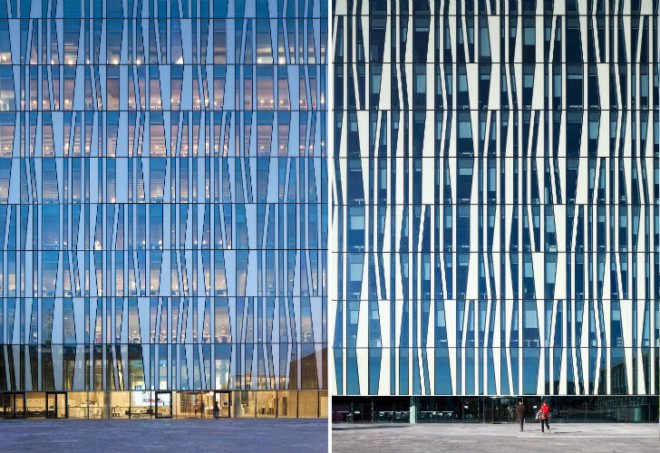 Aberdeen University Library, Schmidt Hammer Lassen, scotland, eco library, university of aberdeen, sir duncan rice library